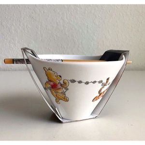 Disney Winnie The Pooh and Friends Daisy Chain Ramen Noodle Bowl w/Chopsticks